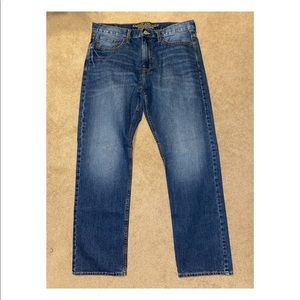 American Eagle Relaxed Straight Jeans Size 36x34